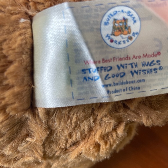 Build-A-Bear Girl Scout Teddy Bear 100 Year Anniversary Plush Pink Brown 12 Inch - Picture 4 of 5